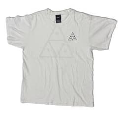 HUF Tシャツ ホワイト トライアングルロゴのサムネイル