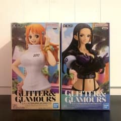 ワンピース GLITTER&GLAMOURS ナミ ロビン EGGHEAD - メルカリ