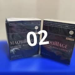 マキアージュ ドラマティックジェリーコンパクト 02レフィルx2，2点セットのサムネイル