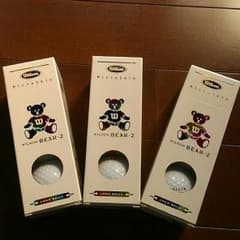 ゴルフボール３個入り３setのサムネイル