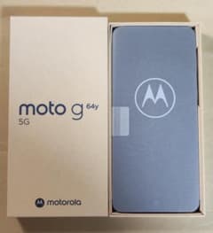 未使用 モトローラ  moto g64y simフリー スペースブラックのサムネイル