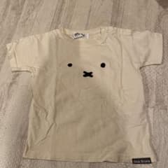 miffy Tシャツ クリーム色 顔プリントのサムネイル