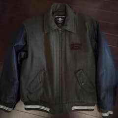 AIBAWORKS スタジャン オリーブ 90sのサムネイル