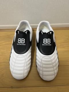 balenciaga バレンシアガ BB ロゴ フラットシューズ23.5cm BALENCIAGA（バレンシアガ）ZEN BB Logo 26.5スニーカー - メルカリ