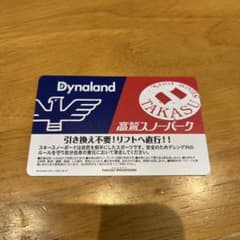 ダイナランド 高鷲スノーパーク 1日券のサムネイル