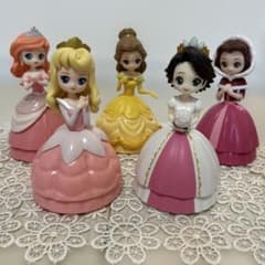 ディズニープリンセス　カプキャラ　カプセルドール　ガチャ まとめ売り