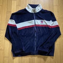 PHAT FARM ベロア トラックジャケット XL ネイビーのサムネイル