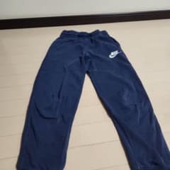 NIKE キッズ スウェットパンツ ネイビー 140-150cmのサムネイル