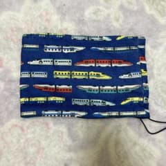 電車柄 マザウェイズ　ネックウォーマーのサムネイル