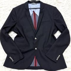 ZARA MAN テーラードジャケット 大きいサイズ2XL パイピング 高伸縮 