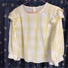 w closet 2wayチェックブラウスのサムネイル