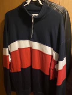 BEAMS ハイネック スウェット　zip スポーティ　トラックのサムネイル