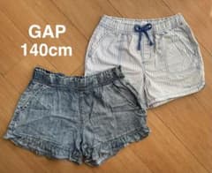 GAP キッズ ハーフパンツ 140cm 2点セットのサムネイル