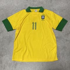 サッカー ブラジル代表 ユニフォーム ネイマール ゲームシャツ