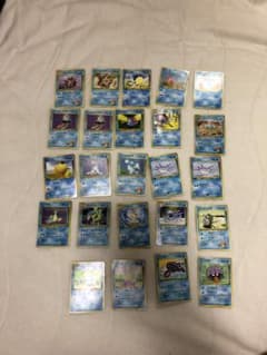 ポケモンカード 旧裏 水タイプ まとめ カスミのドククラゲ ギャラドス
