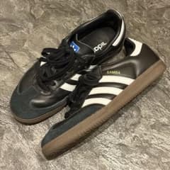 adidas Samba アディダス サンバ ブラック 24.5㎝ - メルカリ