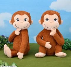 おさるのジョージ　Lぬいぐるみ　それなあに？　全2種セット