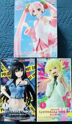美少女系フィギュア 3種セット 初音ミク 古手川唯 城崎メイ - メルカリ