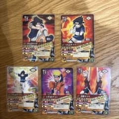 NARUTO ナルト トレーディングカード 5枚セット - メルカリ