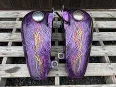 ハーレー1994年ファットボーイ EVOカスタム分割タンク サバイバーソフテイル ハーレー1994年ファットボーイ EVOカスタム分割タンク サバイバー