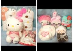 (未使用、タグ有)サンリオキャラクターズ ９点 ぬいぐるみ クッション