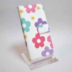 セール継続中‼️送料無料 iPhone6/6s手帳型ケース  丸花柄のサムネイル