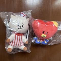 BT21 Diner 이치 반 쿠지 봉제 인형 RJ, TATA