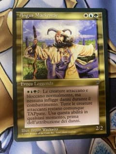 Angus Mackenzie イタリア語版 MTG - メルカリ