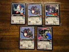 ガンダム Gジェネレーション カード 5枚セットのサムネイル