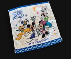 東京ディズニーリゾート 25周年記念 ミニタオルのサムネイル