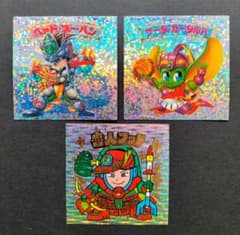 (美品✨️)ビックリマン 新決戦 アイス版 ヘッドズーバン他 3枚セットのサムネイル