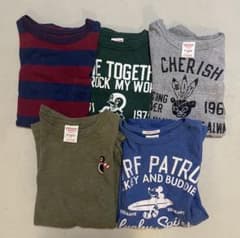 デニムダンガリー　Tシャツ5枚セット 140のサムネイル