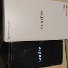 神雷龍魔様　AQUOS sense5G　 ブラック 64 GB 　SIMロックのサムネイル