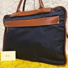 ✨極美品✨フェリージ ビジネスバッグ 大容量 レザー×ナイロン 8637/2