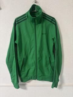 adidas Originals 트럭 재킷 저지 그린 M