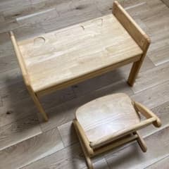 キッズデスク 大和屋 ブォーノアミーチェ デスク＆チェアセットのサムネイル