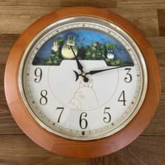 m*i様 完動品 となりのトトロ からくり時計 4MH769-M リズム時計 ジ