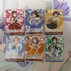 アイドルマスター トリコロール　優勝賞品６枚セット ヴァイスシュヴァルツ トリコロールファイト アイドルマスター プロモ