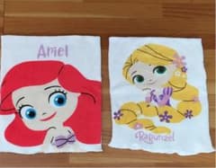 プリンセス  アリエル　ラプンツェル　腹巻き２枚セットのサムネイル