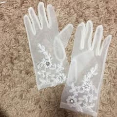 ウエディング ショートグローブのサムネイル