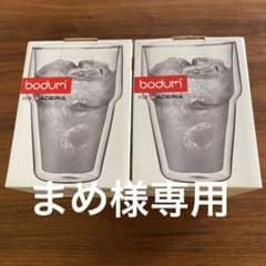 ボダム アデリア ダブルウォールグラス 350ml 2客 ナンバーデザインのサムネイル