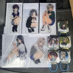 ガールズバンドクライ gigo限定 バッジ アクスタ コンプリートセット