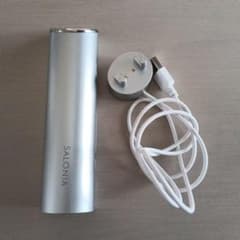 SALONIA 美顔器 USBケーブル付 SALONIA 美顔器 シルバー USBケーブル付き - メルカリ
