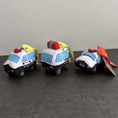 はたらくくるまのマスコット パトカーセレクション 3種セット