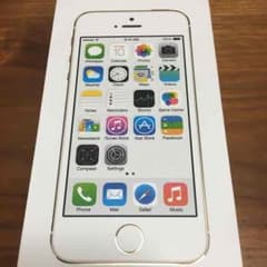 【美品】 DOCOMO iPhone5s 32GBゴールドのサムネイル