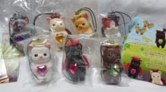らぶねこ マスコットストラップ エンジェルVSデビル 全7種セット 新品 
