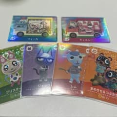 あつまれどうぶつの森amiiboカード クリスチーヌ ジャック その他6枚セットのサムネイル