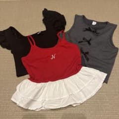 SHEIN キッズ トップス 3点セット 9Yのサムネイル