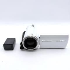 Panasonic HC-V520M ホワイト ビデオカメラ Wi-Fi対応 - メルカリ