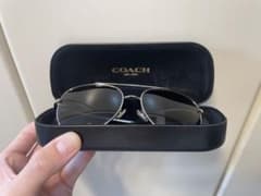 サングラス COACH コーチ メンズ 夏 メガネ 黒サングラスのサムネイル